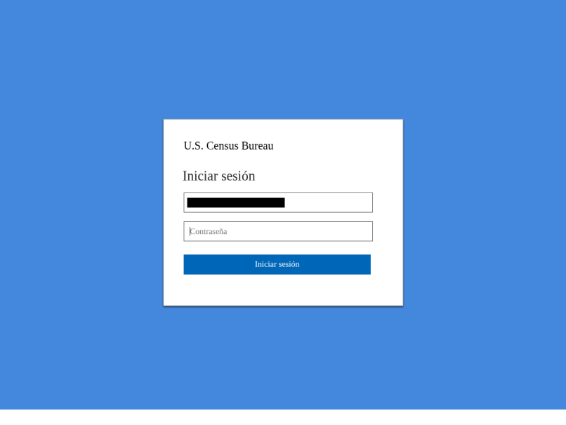 Screenshot of a final URL presented to the user containing the malicious sign-in page, with a custom frontend for the targeted company