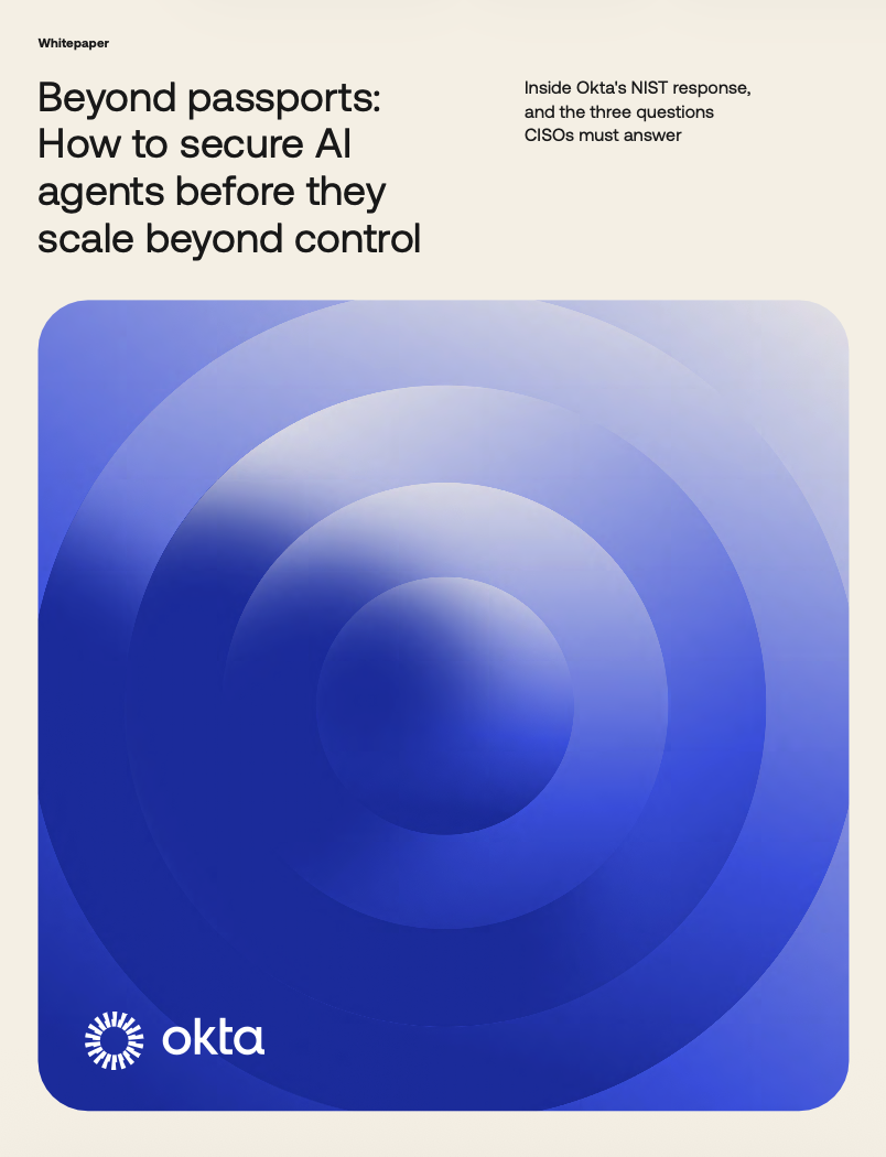 'How to secure AI agents before they scale beyond control' whitepaper cover