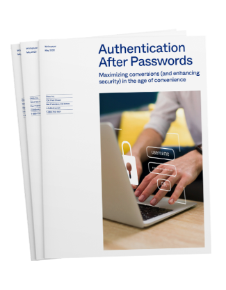 Authentication after passwords