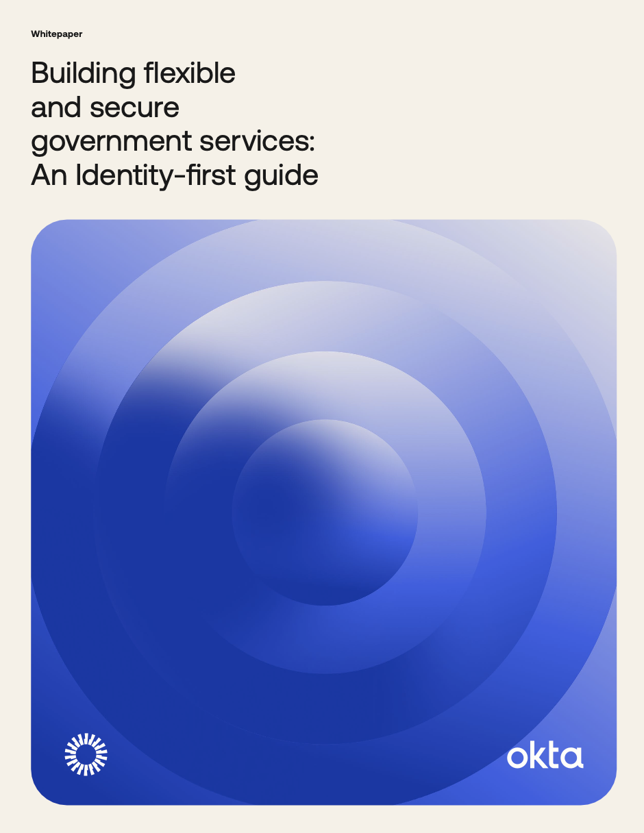 Thumbnail image for the Whitepaper Building flexible and secure government services: An Identity-first guide
